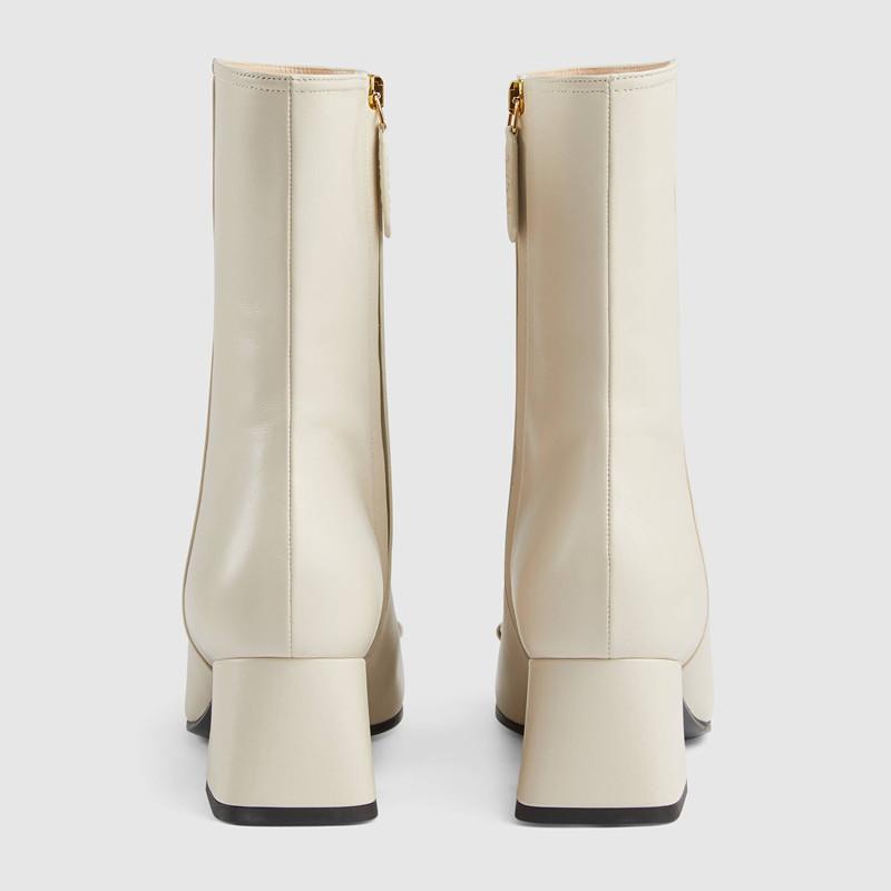 

2021 fashion latest women's medium high heel boots all leather luxury custom soft and delicate 35-41, Black