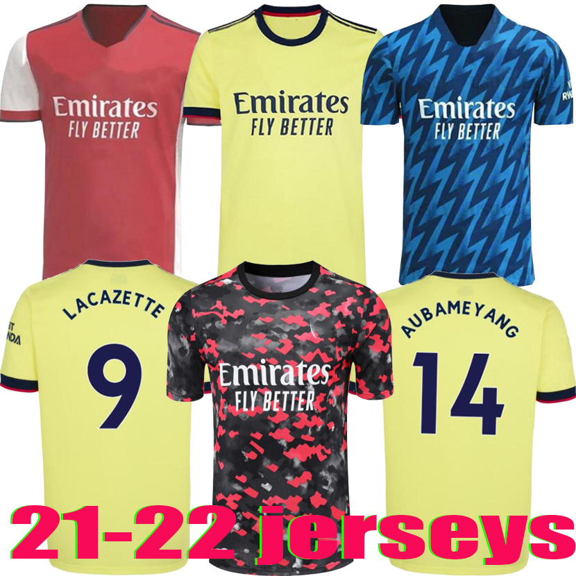 

2021 2022 Arsen Fans Player version Gunners Soccer Jerseys 21 22 ØDEGAARD PEPE SAKA THOMAS WILLIAN NICOLAS TIERNEY Men+Kids kit away yellow fourth football shirt, Black