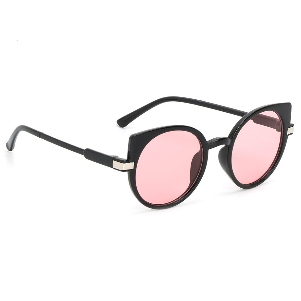 

sunglasses Cat Eye Sunglasses Ocean Lens Fashion Brand UV400 Unisex Eyewear, Black