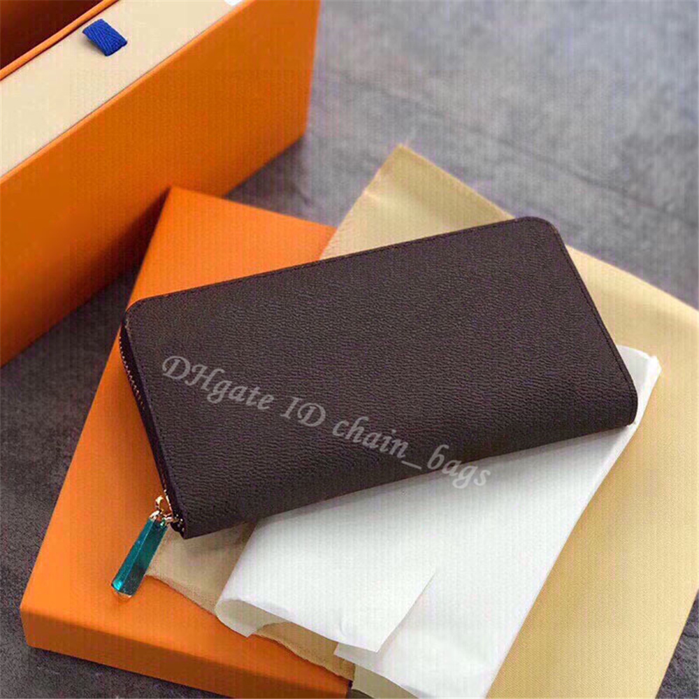 

Famous Designer 2021 SS Single Zipper Wallets Handbag High Quality Hardware 24K Cowhide Letter Long Coin Purse Clutch Bags Women Fashion Handbags, Color z