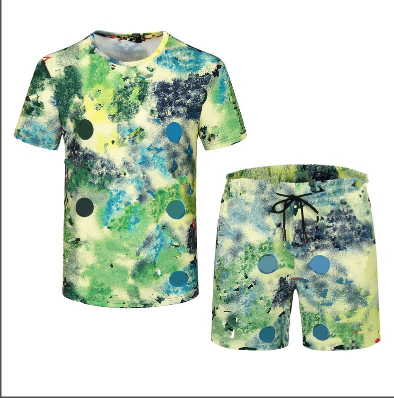 

leisure sports summer twopiece suit beach leisure vacation suit man, Customize
