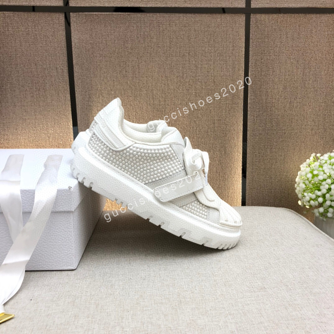 

2022 Designer Casual Shoes Women Neoprene Grosgrain Rubber Sneakers Letter Platform Trainers Printing Canvas Shoe, 05