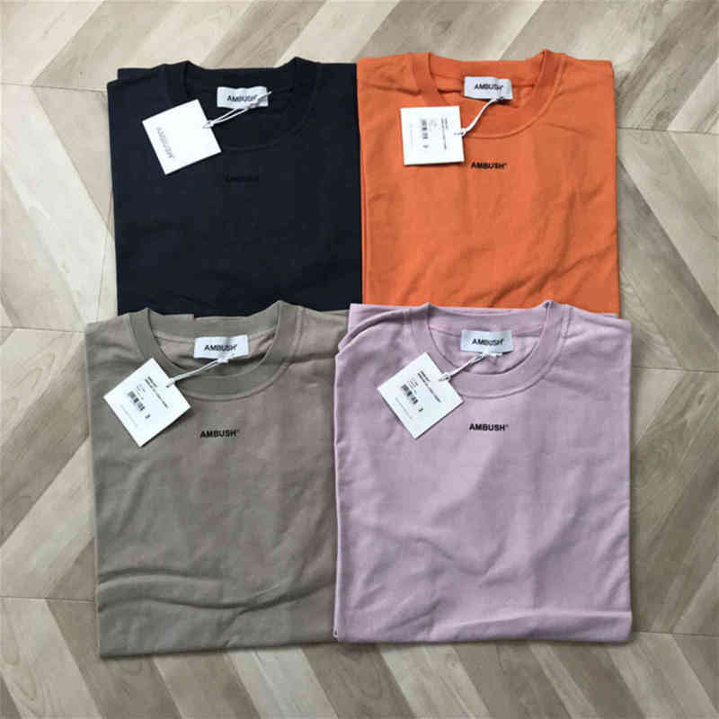 

Premium men's and women's reflective cotton t-shirts, ambush T-shirts, 20ss