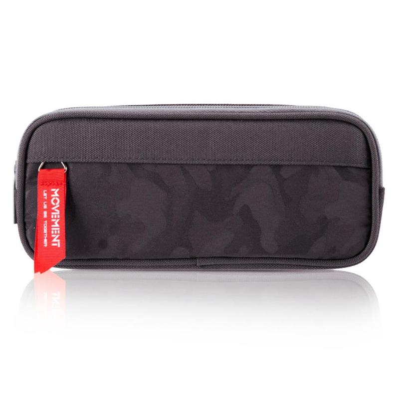 

Creative Pen Bag Double Zipper Simple Design Large Capacity Students Makeup Stationery Pouch Pencil Bags