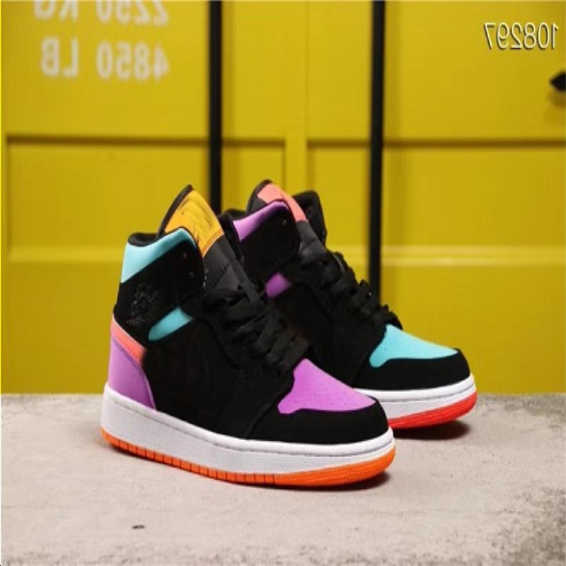 

Colorful mandarin Men Shoes 1 High OG Game Basketball duck New Backboard Royal 1s Top Sneakers With women Shadow Multicolor Shattered 3 Kpkn, Black
