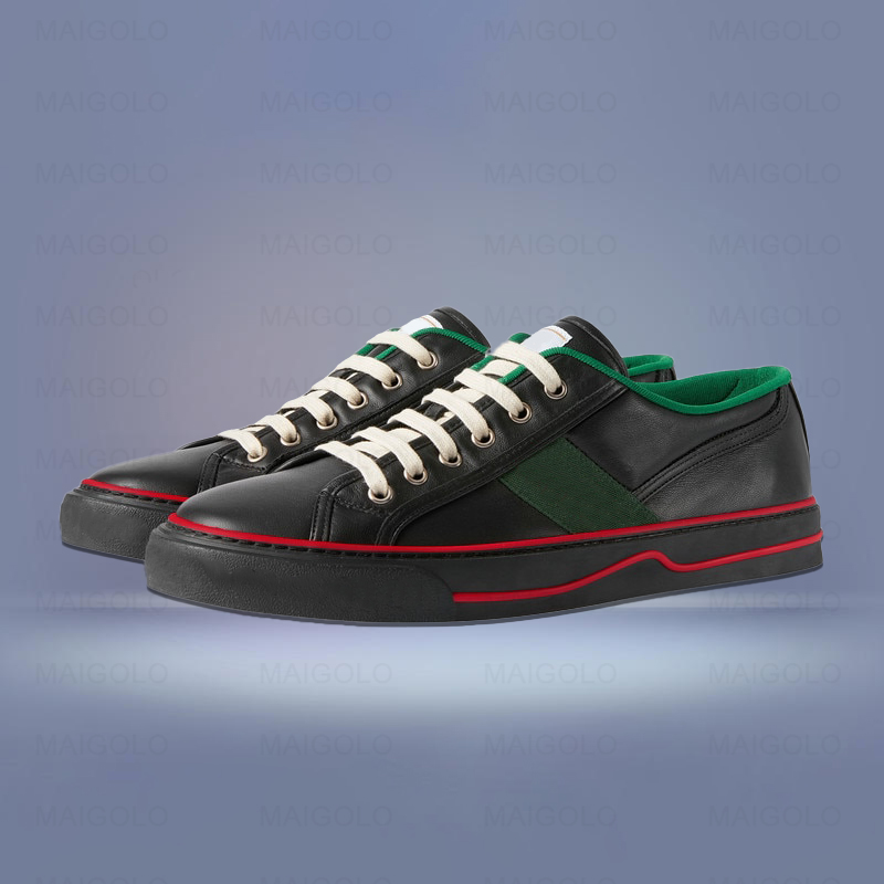 

50%Off Popular Trendy Designer Shoes Sale For Man Women leather Canvas sneaker Letter G Pattern Green Red Stripe Sport White Casual Dress Platform Sneakers With Box, It is box not shoes