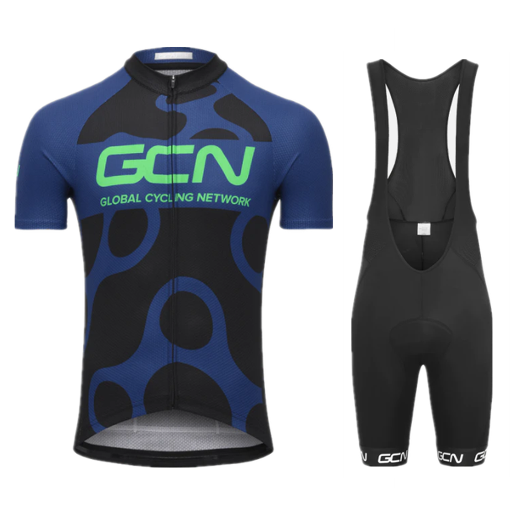 Tour De France 2021 Pro Team GCN Cycling Jersey Bike Clothes Set Summer Breathable Short Sleeve Cycling Clothing Bib Shorts Suit Ropa Ciclismo-image-694587321