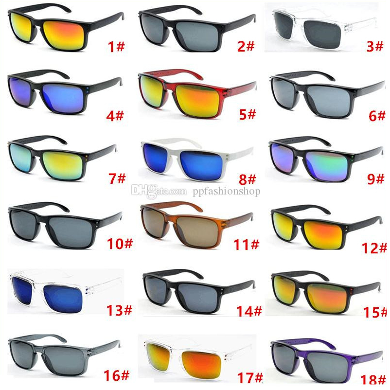 

Brand Designer Sunglasses for Men Summer Shade UV Protection Sport Eyewear Women Sun Glasses 18 Color