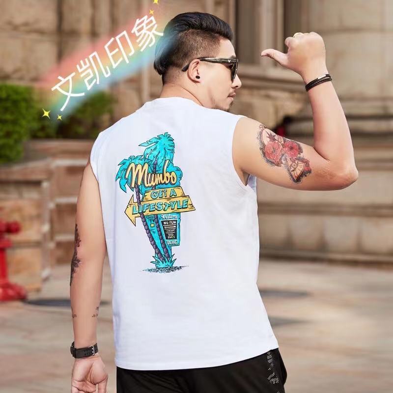 

men's vt summer new men's svels vt t-shirt printed round neck korean chaozhou brand cantilevered svels shirt, Gray