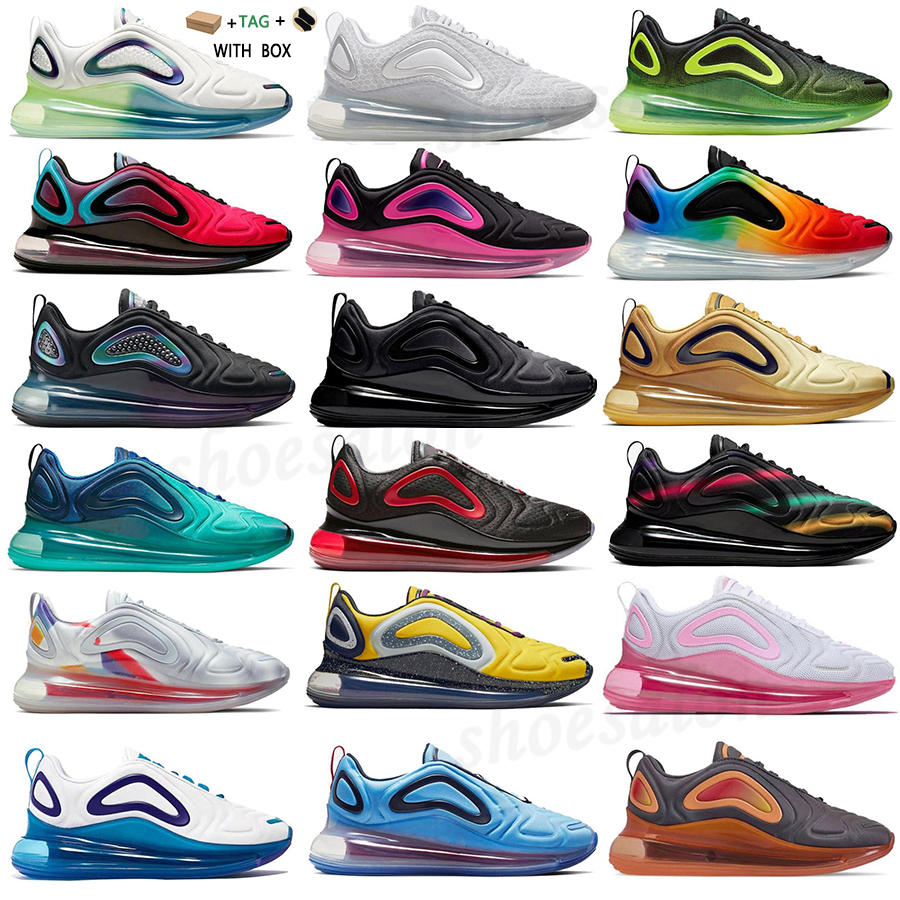 

2021 Men women Sneakers Bubble Pack 720 shoes White Black Volt Be True Aqua Forest Blast Nightshade arrivals Speed Outdoor Sports Trainers #99