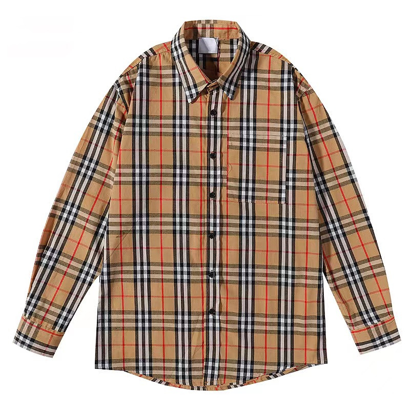 

Long leeve men's T-shirt design solid color men polo shirts hip-hop clothes all-match neck button spring and autumn casual man top cotton UY, Yellow