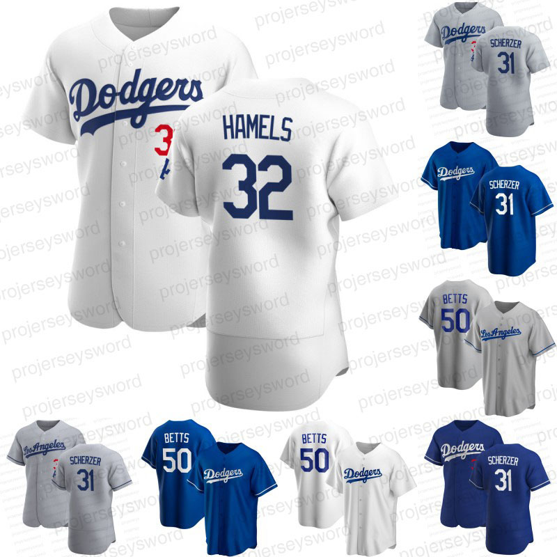 

Cole Hamels Dodgers Jersey Los Angeles Mookie Betts Max Scherzer Cody Bellinger Corey Seager Clayton Kershaw Dustin May Julio Urias Will Smi, Blue;black