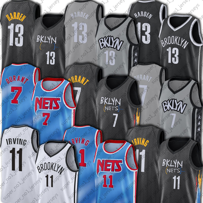 

7 Kevin Kyrie Durant 11 Irving Basketball Jersey James 13 Harden Jerseys, New jersey