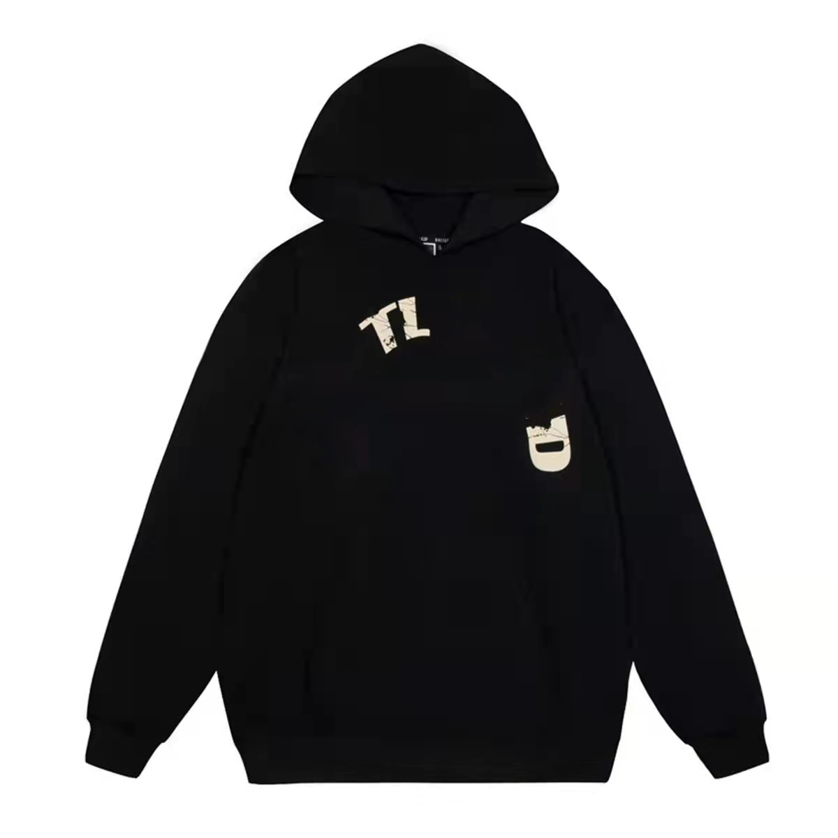 

2022 Fashionable Men Hoodie's Men's Women's Designer Sports Letter Print Sweatshirt Asian Code M-XL Color Thick Hoodie Pullover Long Sleeve Streetwear, Purple