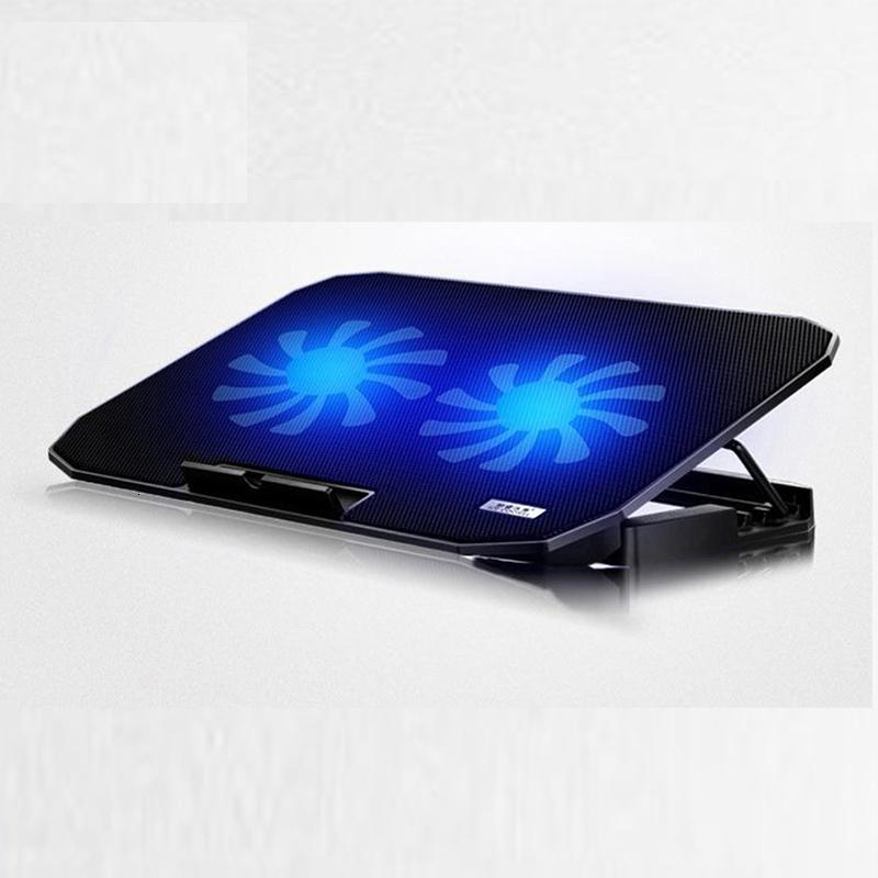 

Laptop Cooling Pads Jelly Comb Gaming Cooler Adjustable Speed 2 USB Ports And Fan Pad Notebook Stand For 12-17 Inch