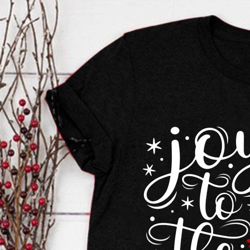 

Womens T Shirts Joy to the World Christmas Shirt Merry Casual Stylish Graphic Tee Hipster Shrot Sleeved Holiday Tops Clothes, White