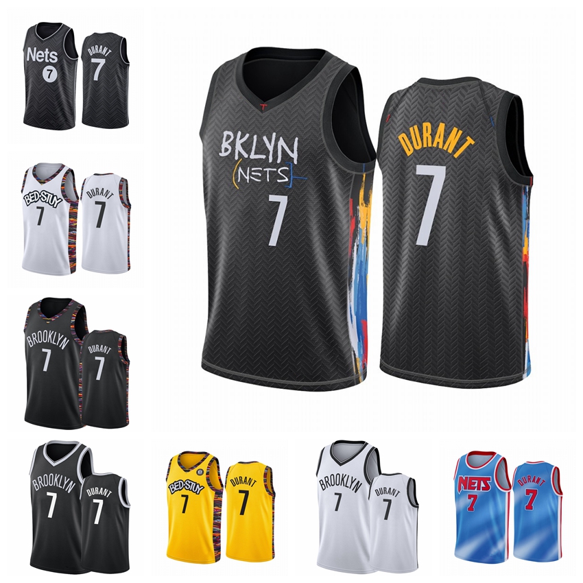 

BrooklynNetsMEN Kevin Durant #7 Association Basketball Jersey