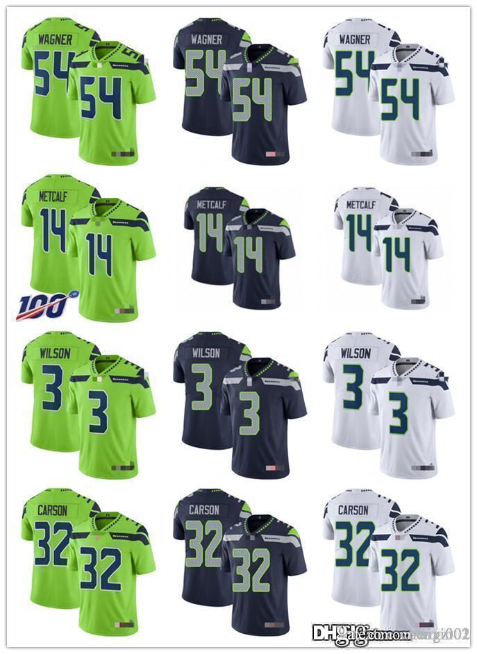 

Men Women Youth Seattle Seahawks 3 Russell Wilson 54 Bobby Wagner 14 D.K. Metcalf 16 Tyler Lockett Navy Custom Football Jersey, Black;red