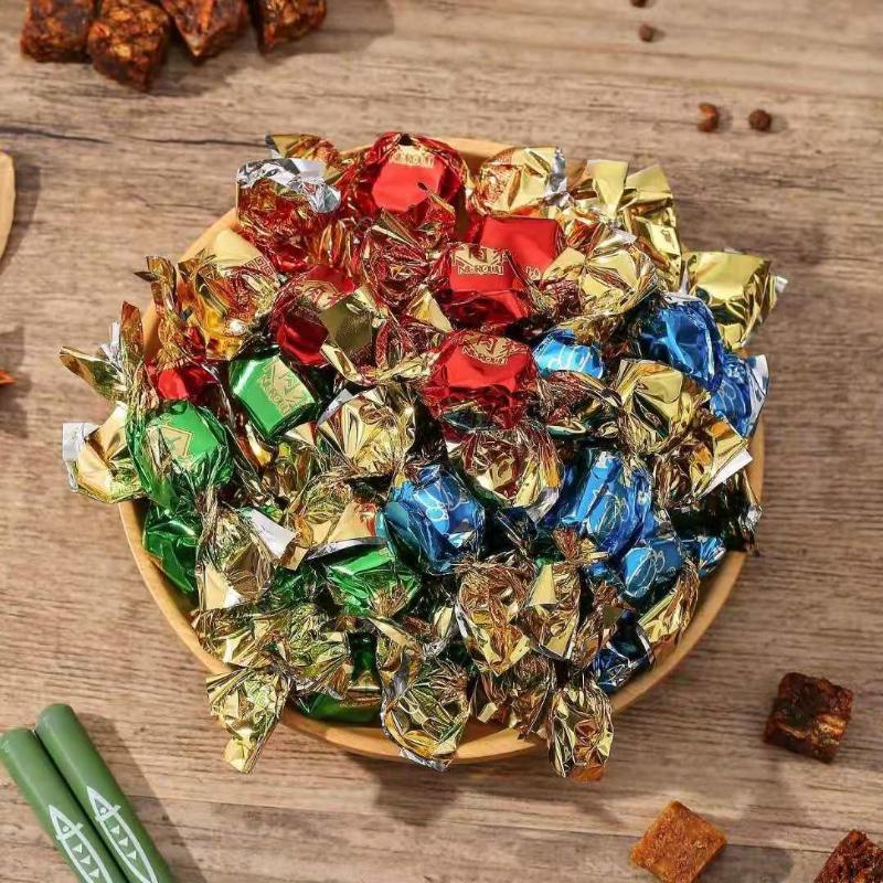 

Jewelry Pouches, Bags Beef Cubes Authentic Spicy Jerky Specialty Childhood Food, Pink;blue