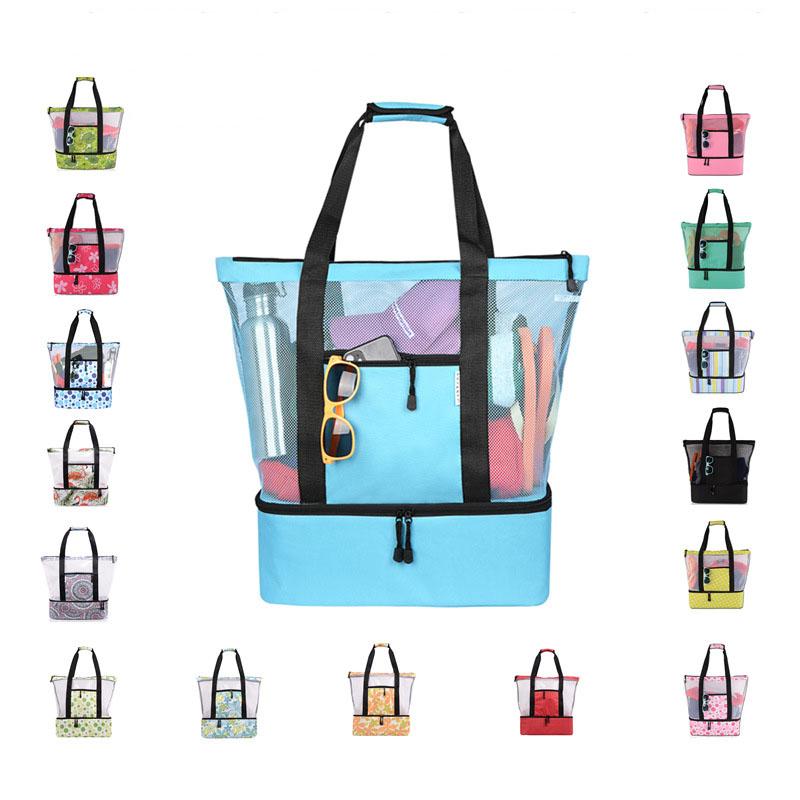 

Evening Bags ABQP Ice Cold Summer Beach Bag Waterproof Large Capacity Tote For Women 16 Colors Available Totes