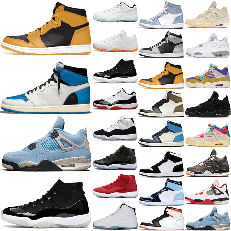

Retro 1 Basketball Shoes Air 1s Hyper Royal Seafoam og sneakers Jumpman 4 4s Shimmer University Blue Jorden 11 11s Low Bright Citrus Womens