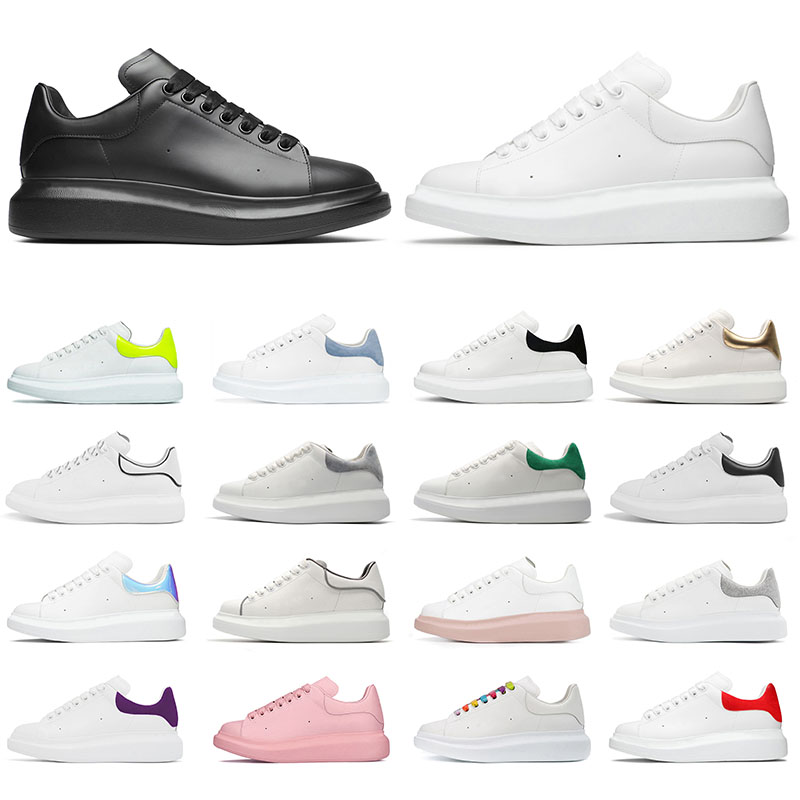 

Luxurys Designers Men Women Trainers Sports Casual Shoes Leather Suede Fashion Triple Black White Silver Pink Platform Sneakers Men's Women's Big Size 36-45, # (34) 36-40