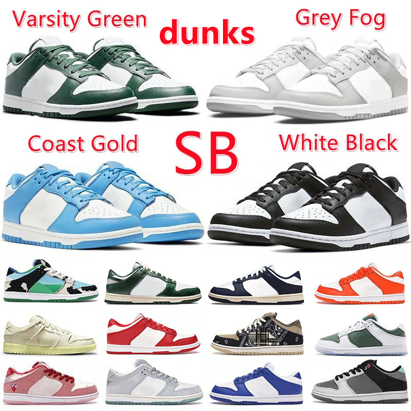 

Designer low sneakers men White Black running Shoes Varsity Green Sail Syracuse UNC Coast Chunky Dunky Bordeaux dunks mens womens sports shoe Jogging Walking 36-45, 37