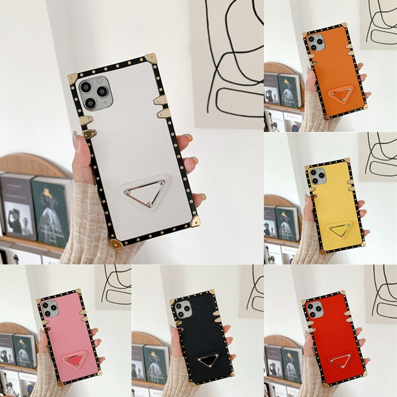 

Fashion Phone Cases For iPhone 13 Pro Max 12 mini 11 XR XS XSMax PU leather protection shell shock-proof Anti-fall Design luxury All-inclusive cellphone case, Pink
