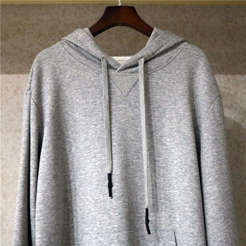 

man's Sweatshirts Solid Korean Hooded Pullovers 2020 Cotton Oversized Long Sleeve Casual Hoodies, Black