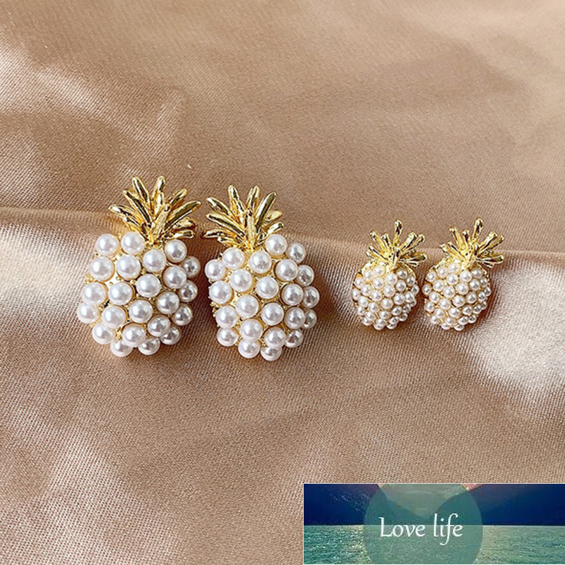 

1Pair Women Retro Classic Pineapple Earrings Female Fashion Earrings Temperament Women Female Jewelry