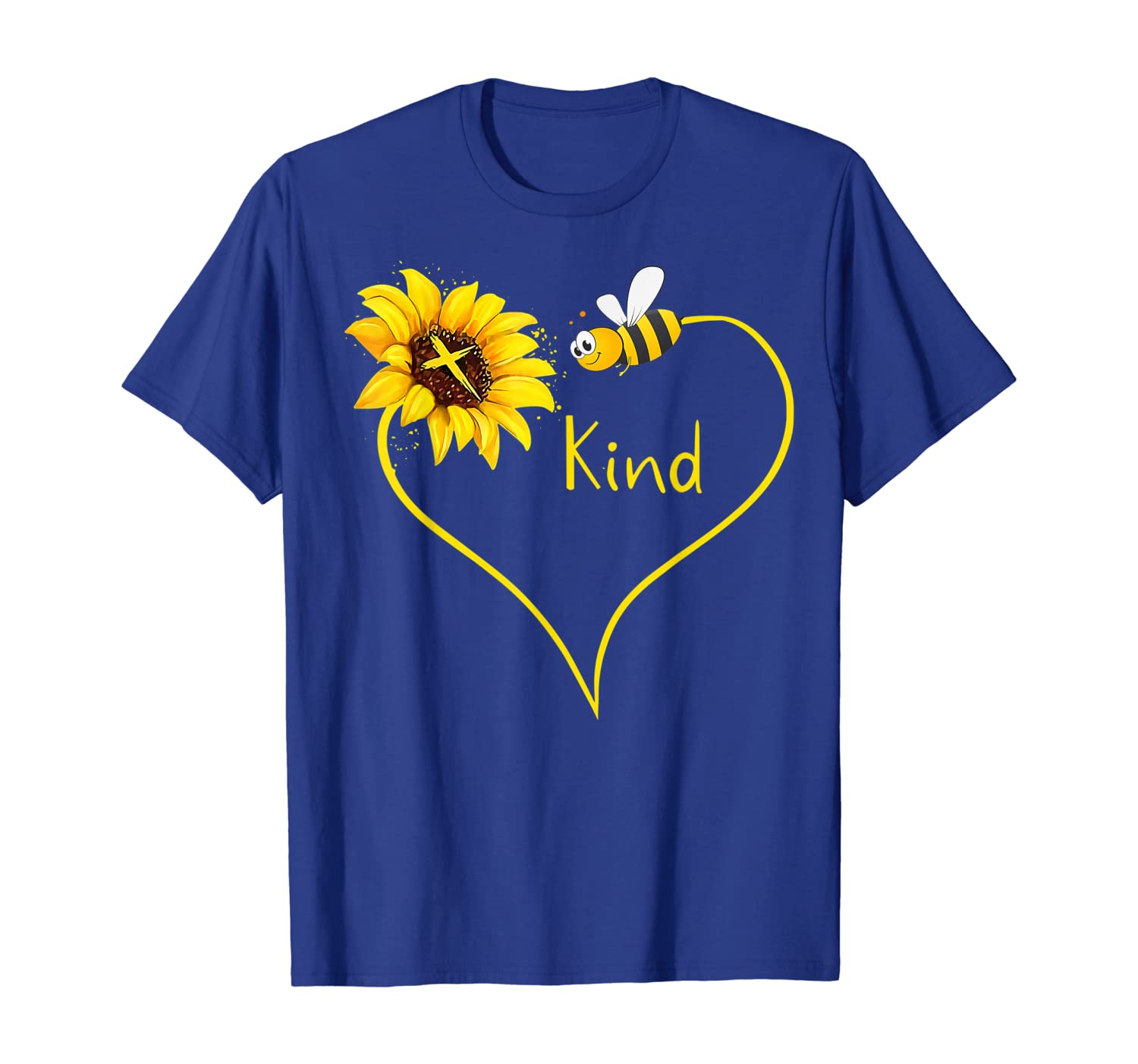 

bee kind sunflower tshirt beekeeper gift tee, White;black