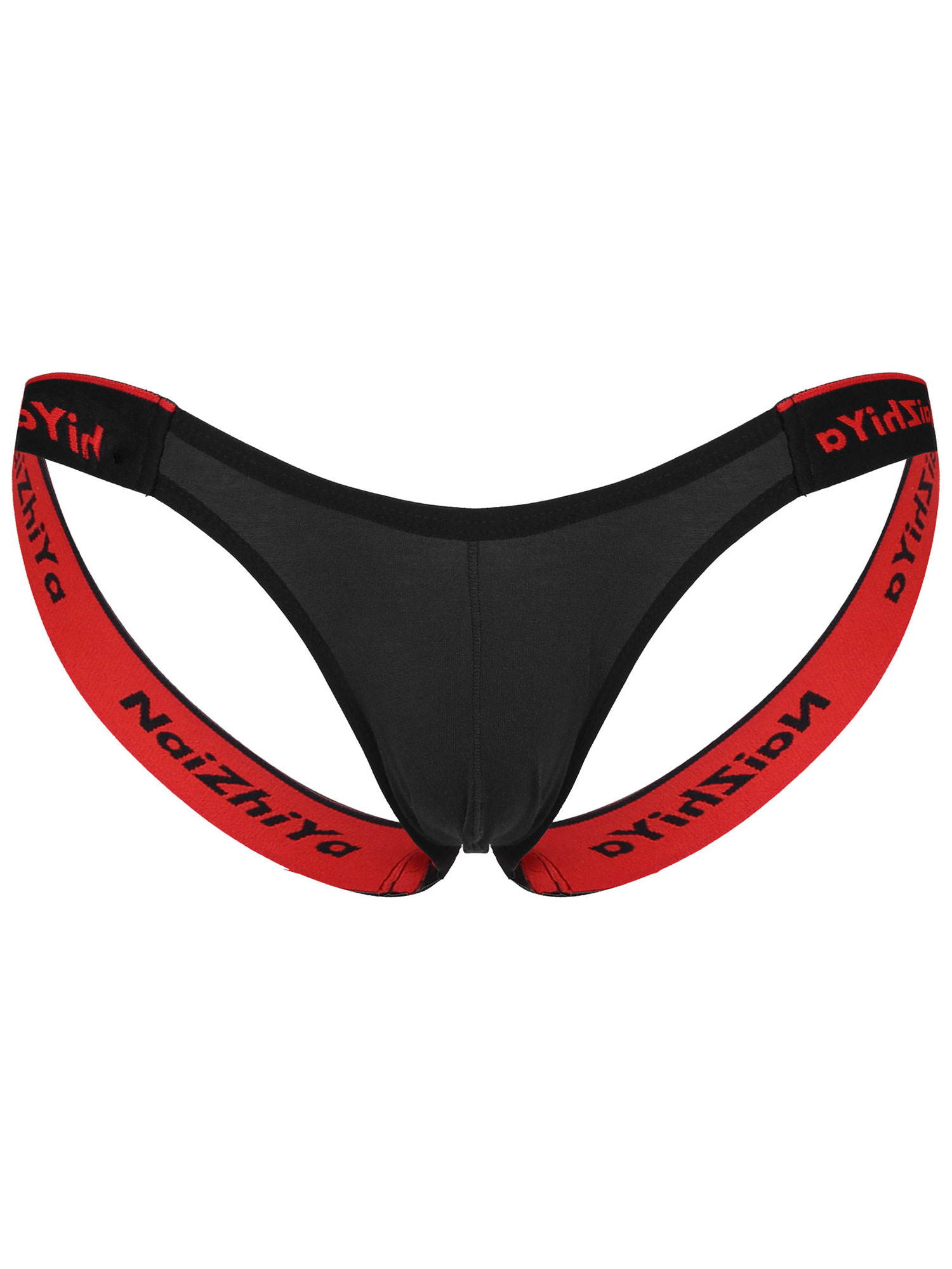 

Mens Lingerie Sexy Thongs And G-String Bulge Pouch Briefs Panties Elastic Wide Waistband Training Jockstrap Underpants Underwear