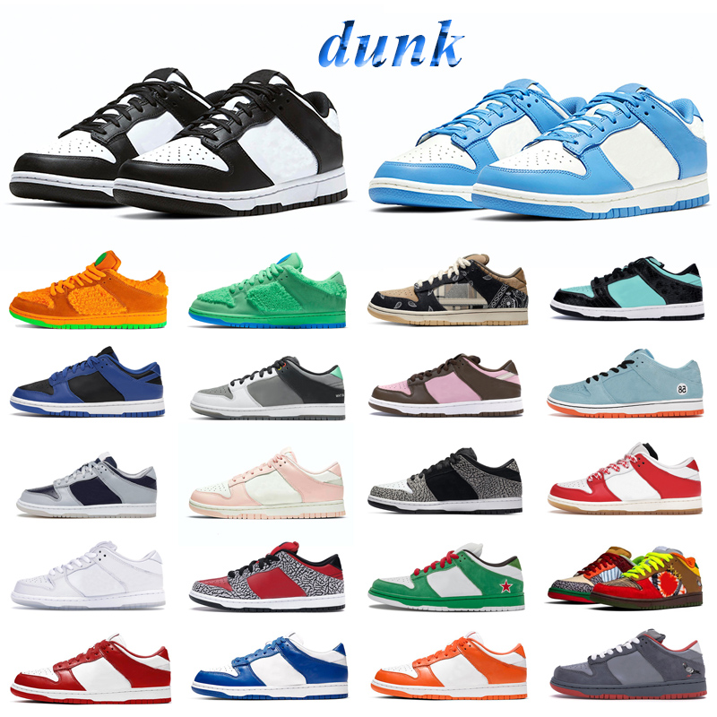 

Dunk Sneakers Men Women Running Shoes Green Glow Chunky Dunky Syracuse Black White UNC University Red Veneer Holiday Special Mens Trainers Outdoor Sports, 20 laser orange
