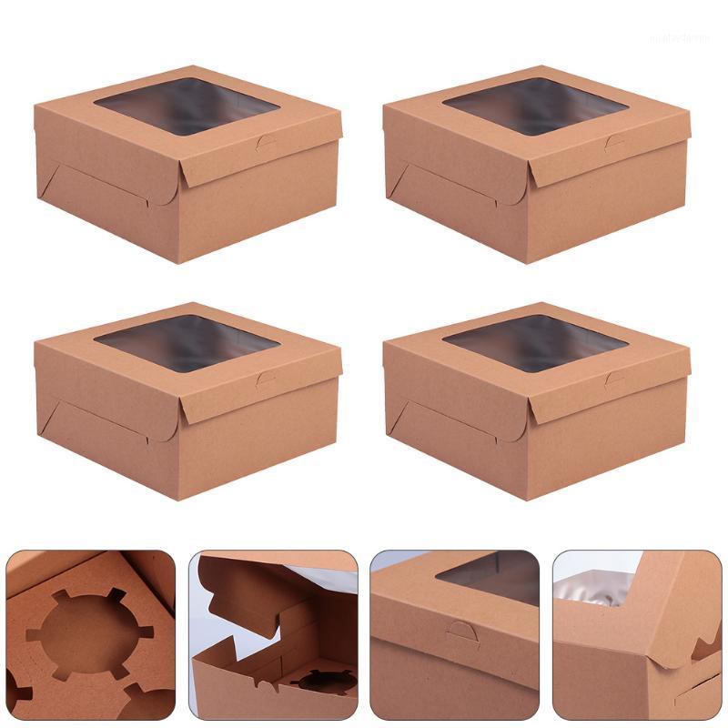 

Gift Wrap 20Pcs Cupcake Cases Paper Egg Tart Boxes Cake Storage (Assorted Color)