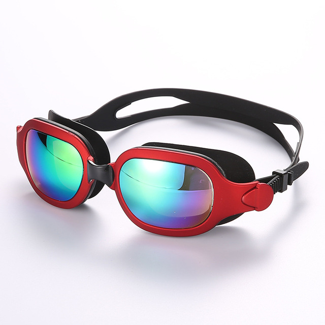

2021 Adult Girls men women goggles High definition waterproof antifogging swimming goggles Large frame electroplated silica gel yakuda local online store