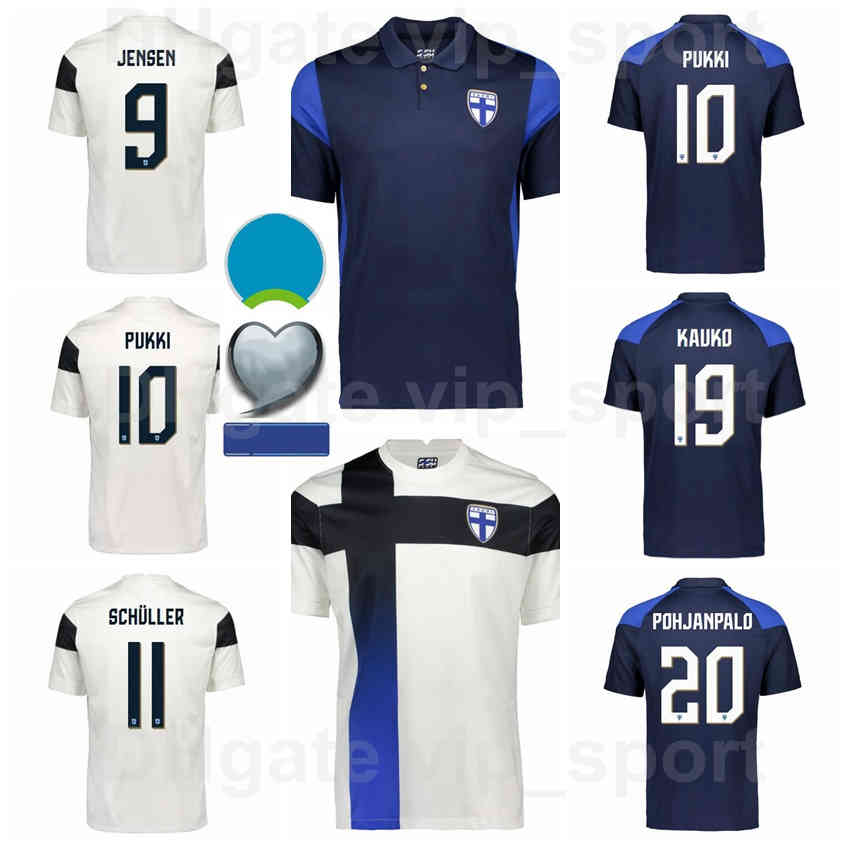

National Team Soccer Finland Jersey 5 Ojala 6 Kamara 20 Pohjanpalo 8 Lod 4 Toivio Litmanen Forssell Football Shirt Kits 20-21 EuropaÂ Cup, Black;yellow