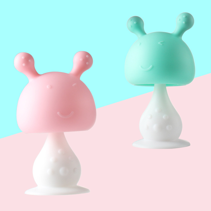 

Mother and Baby Supplies Baby Teether Rattles Silicone Teether Baby Chews Children Molar Stick Teeth Trainer