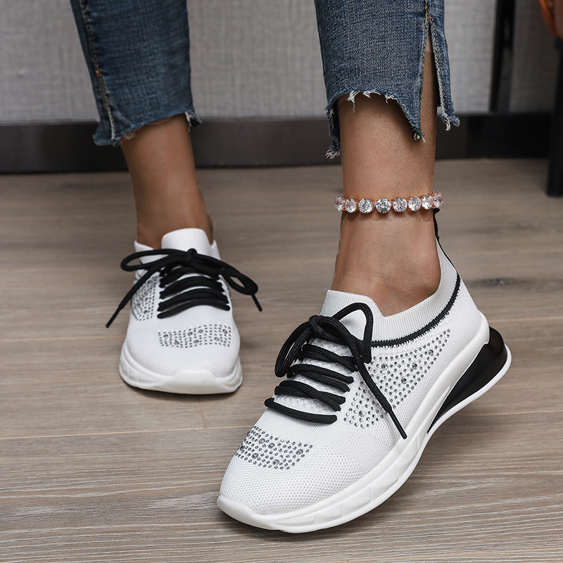 

2020 Women Tennis Shoes Breathable Air Mesh Athletic Sneakers Female Lightweight Flexible Trainers Chaussures Femme