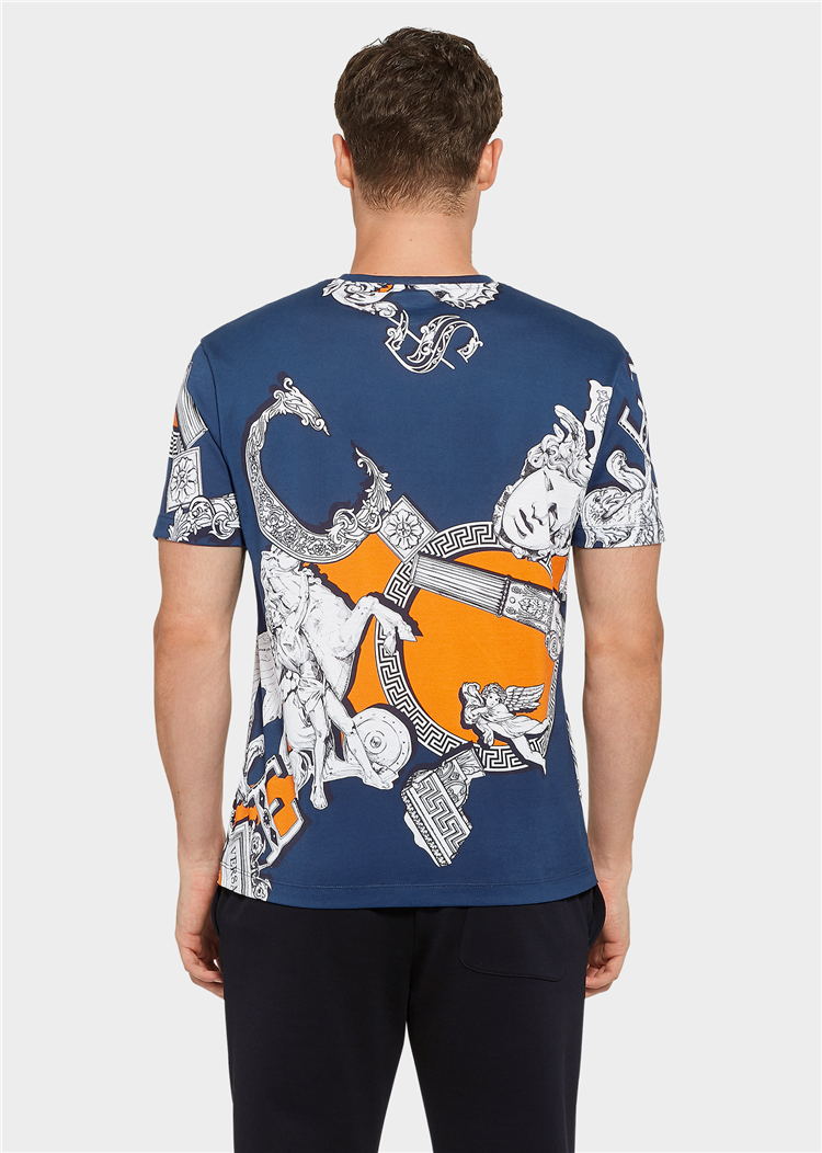 

Mens T Shirts Summer Crane Printing cotton uomo Hip Hop Fashion Men Women Short Sleeve Tees Size M-XXXL, White;black