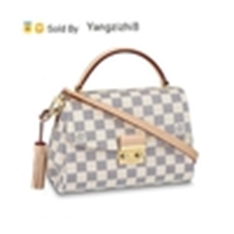 

Yangzizhi8 SHOULDER N41581 2018 NEW WOMEN FASHION SHOWS CROISETTE BAGS TOTES HANDBAGS TOP HANDLES CROSS BODY MESSENGER BAGS