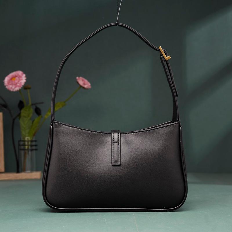 

Evening Bags Women's Bag 2021 Underarms Simple And Versatile Leather Baguette Portable Shoulder