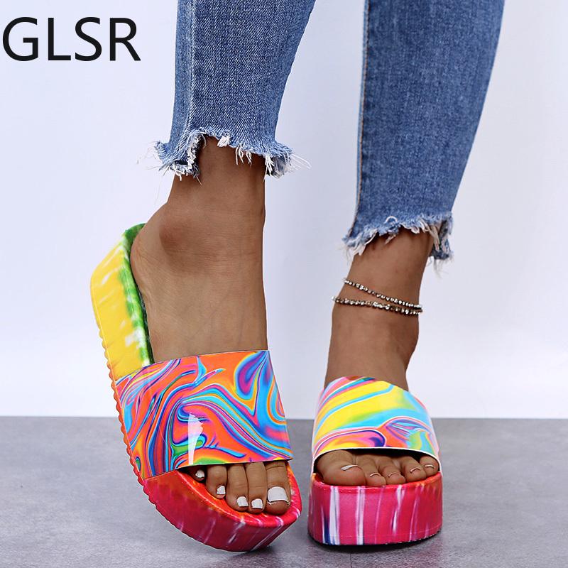 

Wedges Women Sandals 2021 Fashion Platform Gladiator Female Shoes High Heel Laides Footwear Sandalias Mujer, Black