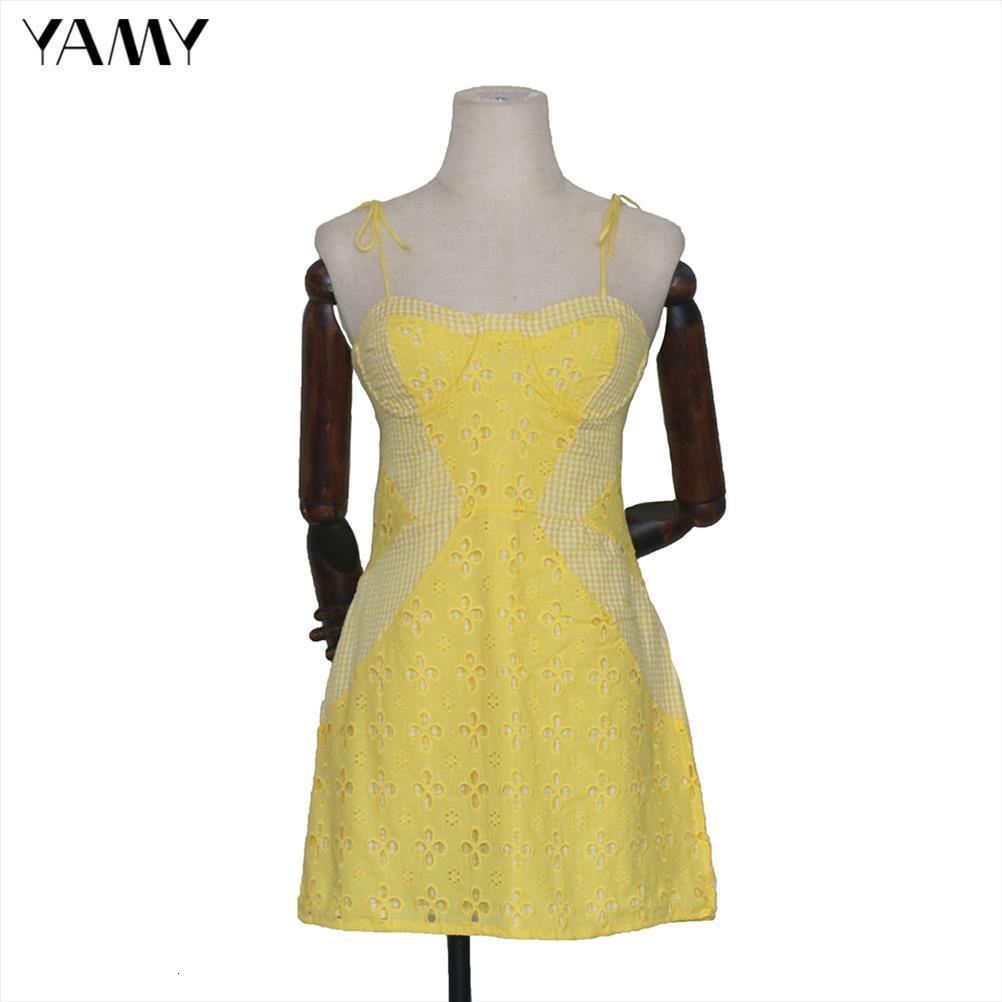 

yellow lemons high waist womens dresses lace bohemian beach party streetwear skinny mini a line love, Black;gray