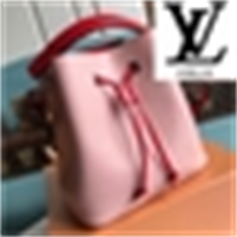 

M52853 Pink Bucket Bag WOMEN HANDBAGS ICONIC TOP HANDLES SHOULDER tote CROSS BODY BAG CLUTCHES EVENING, Blue;pink