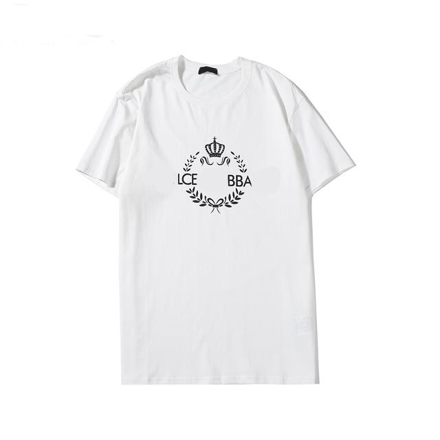 

Luxurys Designers Letter print Tidal Current T shirt Men Women Summer Fashion Casual Street T-shirt off Designer graffiti stripes T Shirt 60, White;black