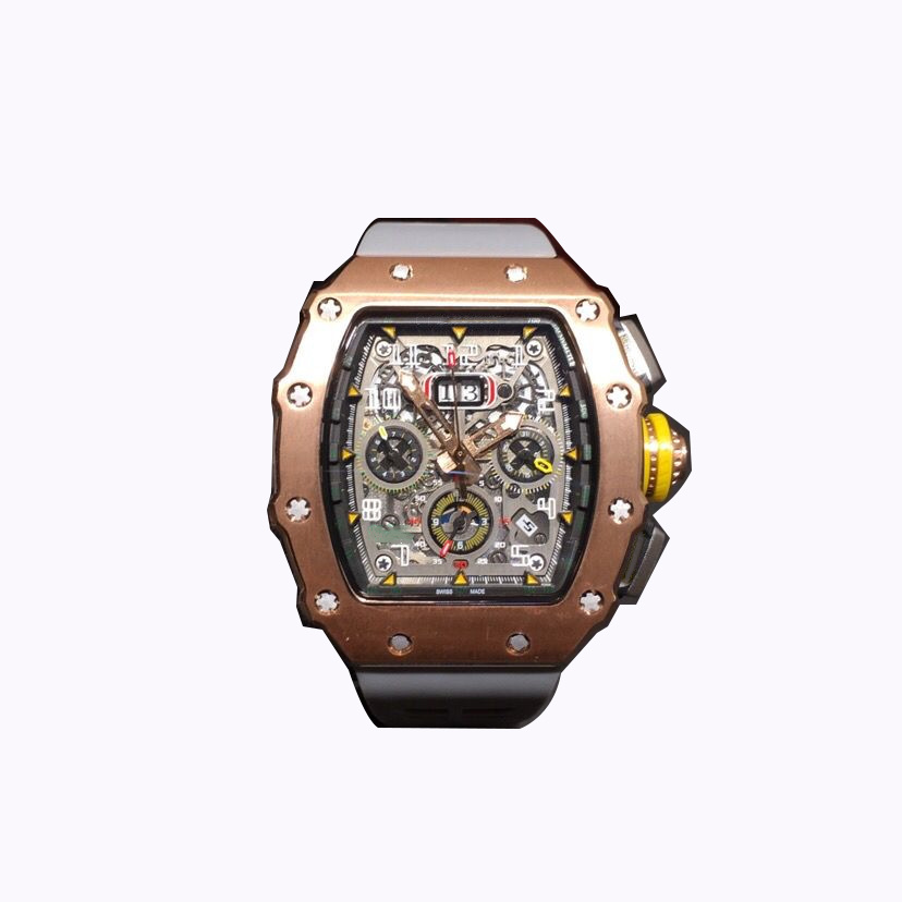 

Men's watch refined steel shell into automatic chain mechanism precise travel time sapphire mirror tape 41mm, Customize