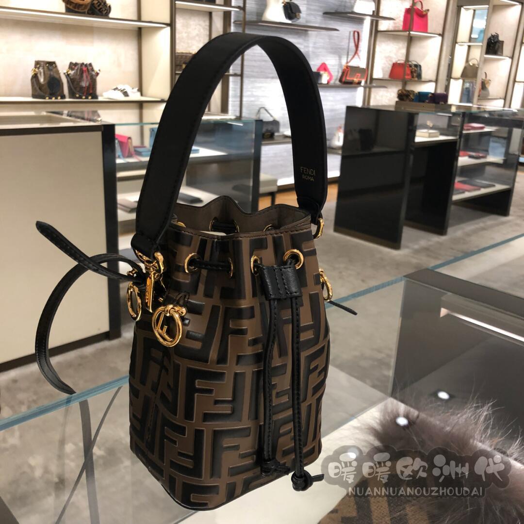 

Old Fd Flower Classic Mini Drawstring Bucket Double f One Shoulder Straddle Hand Women's Bag Handbags Cj