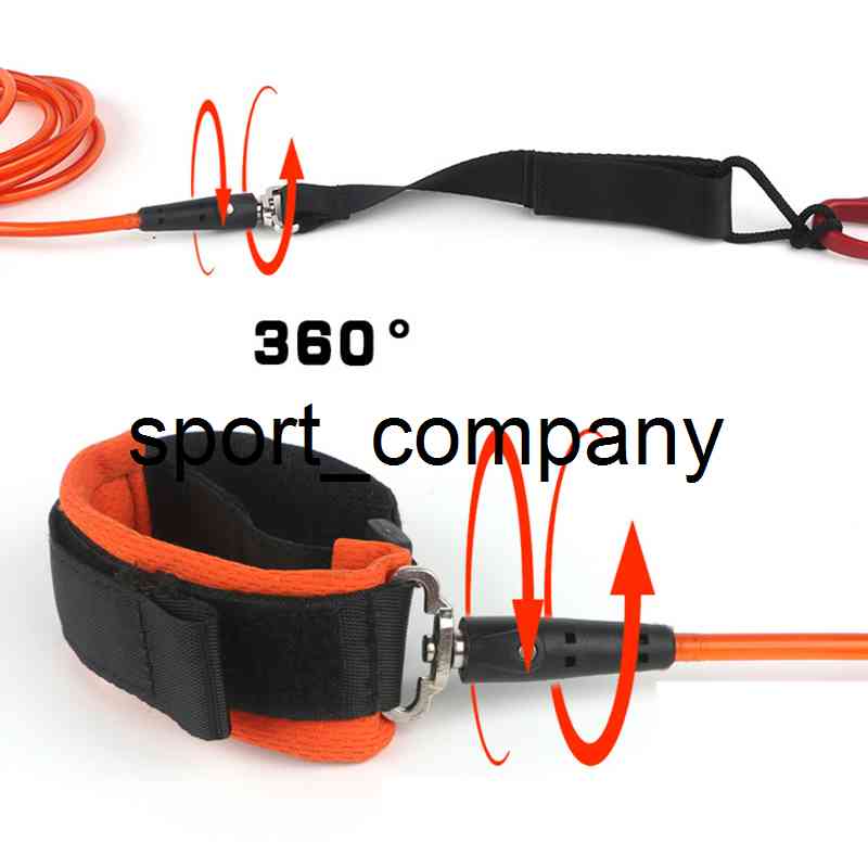 

TPU Surf Board Leash Foot Surfing Rope Double Swviels Polyurethane Nylon Stainless Steel Stand Up Paddle Board Leash Surf Leash