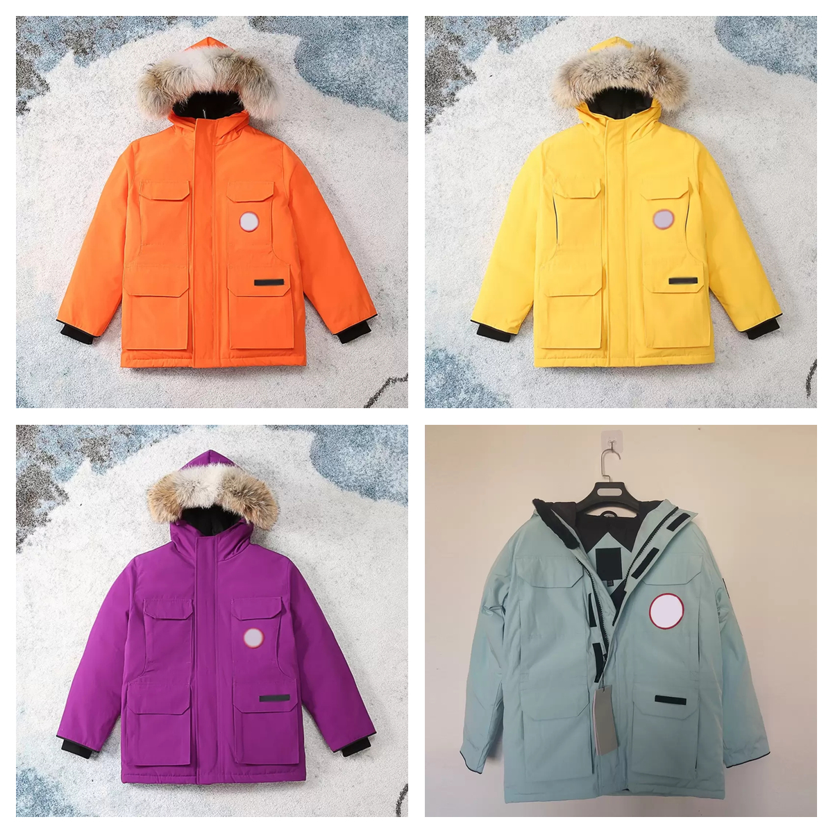 Winter parka down coat designer clothes classic Goose Canadian puffer jackets hoodies men's women's hooded sweatsuits outwear vest swea