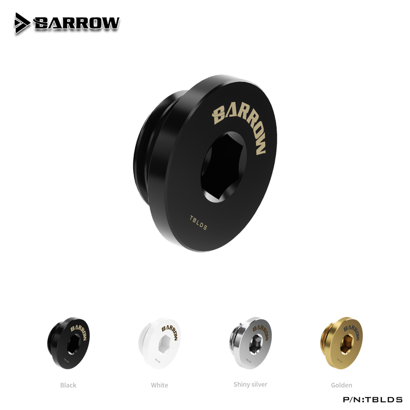 

Barrow TBLDS, Ultra-thin Inner Hexagon Water Cooling Stop Plug Fitting